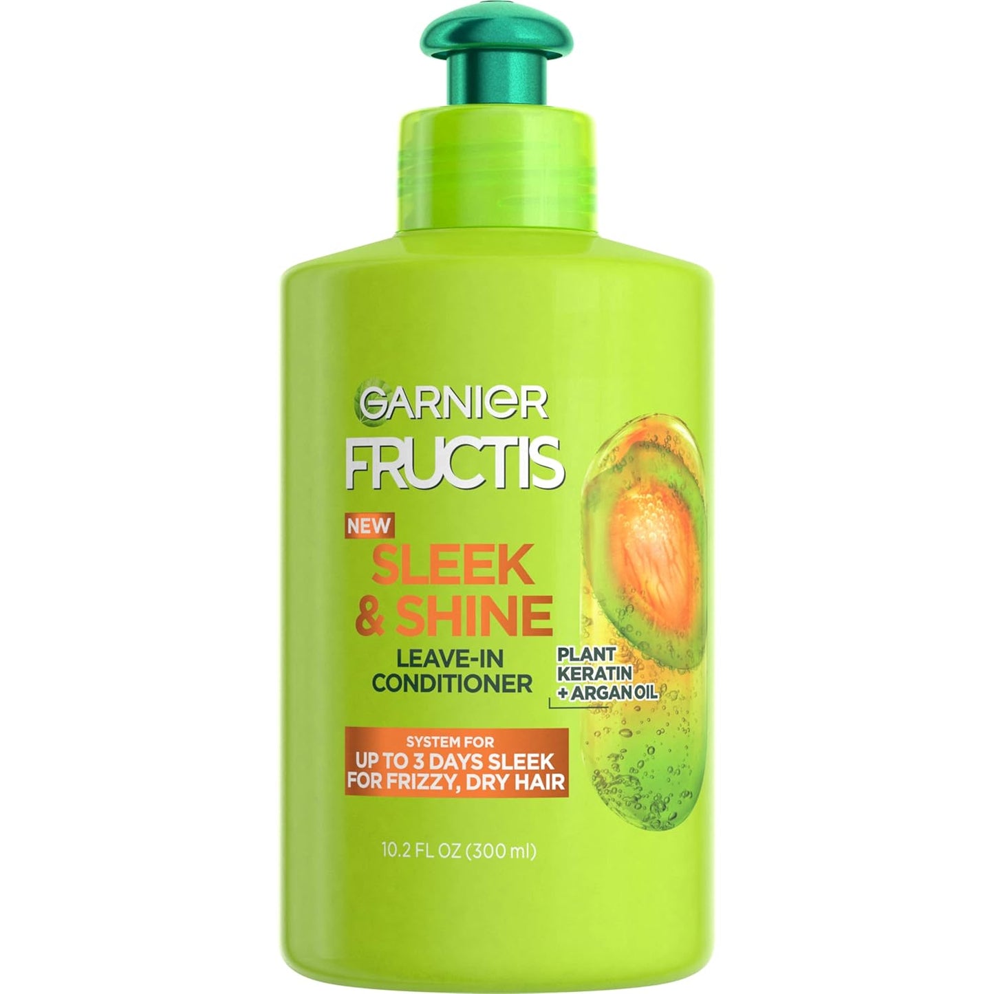 Garnier Fructis Sleek & Shine Leave-in Conditioning Cream, 10.2 oz