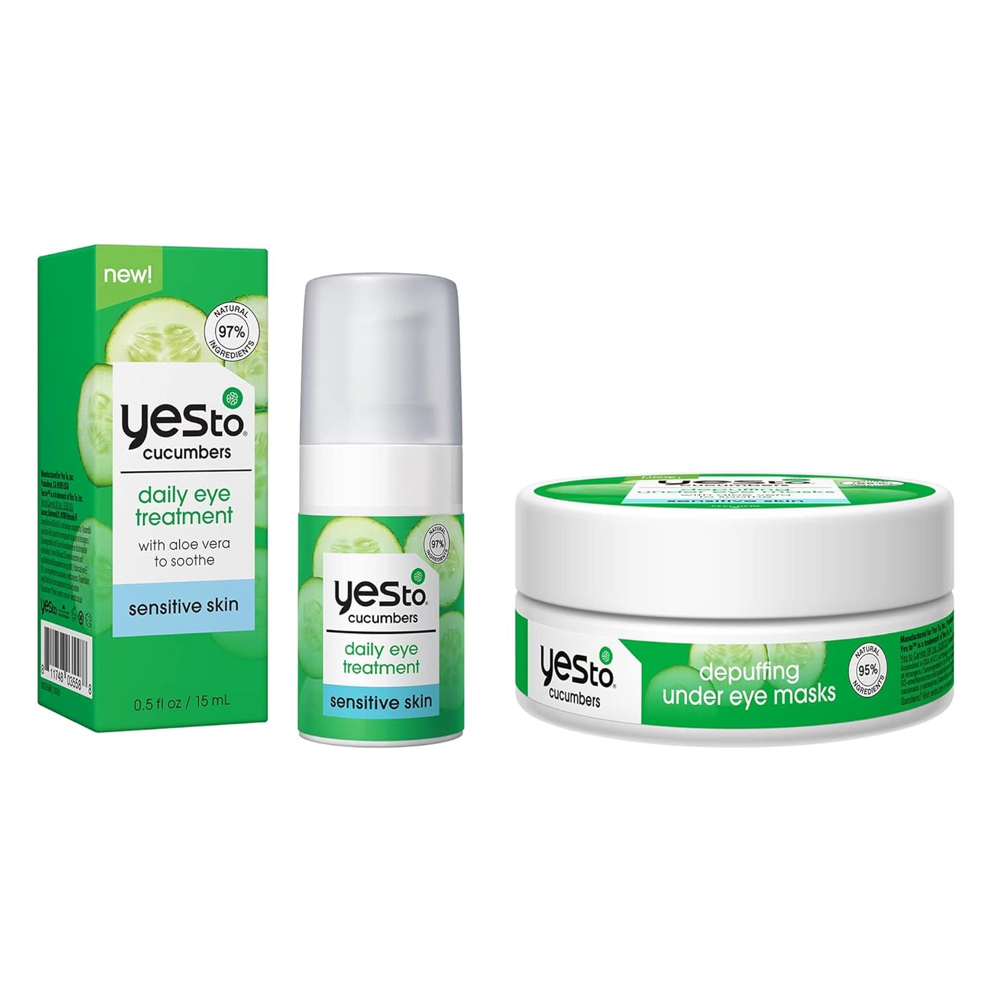 YES TO MASK,UNDER EYE,CUCUMBER