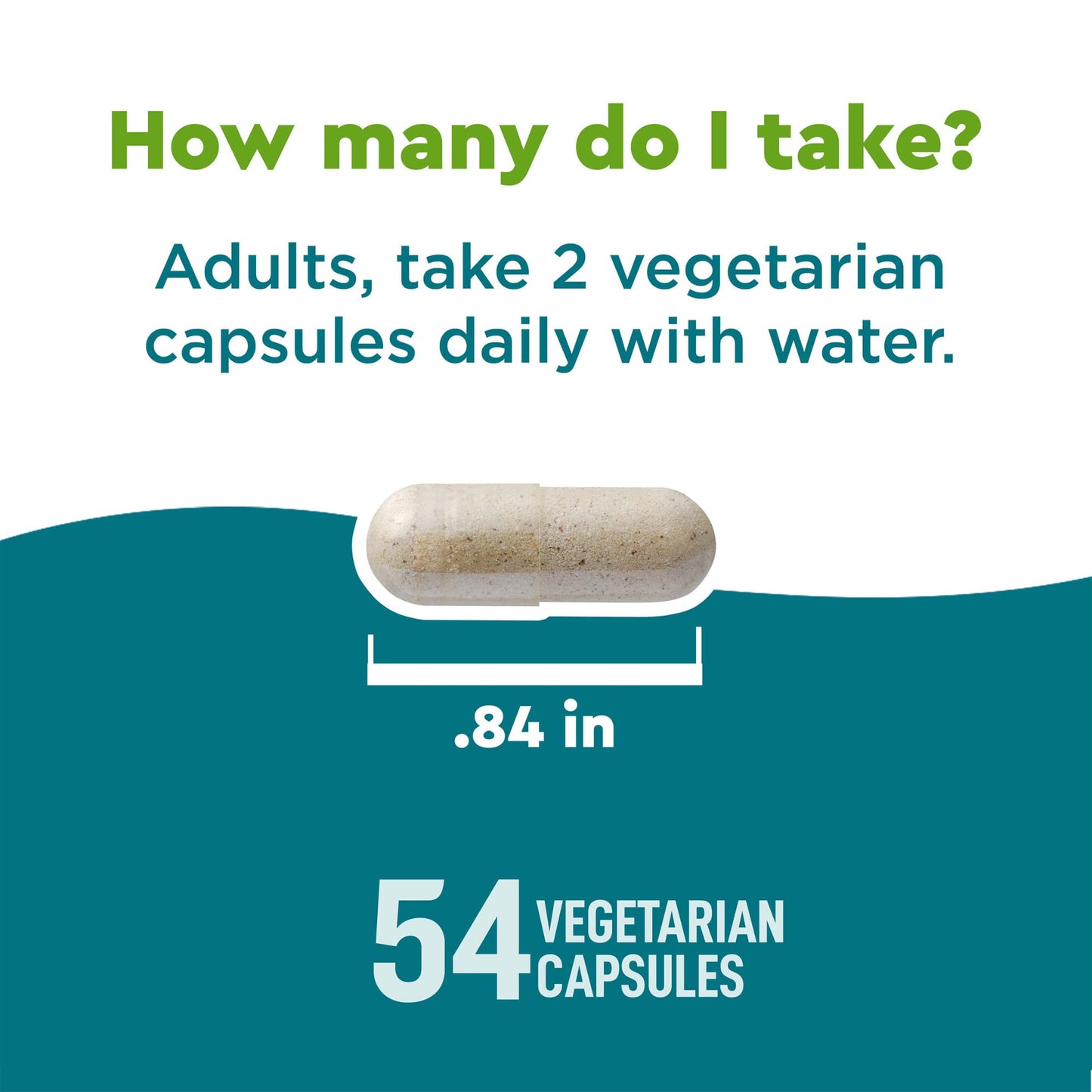 WELLBLENDS CALM RELX VEG CAP 54CT NAT MD