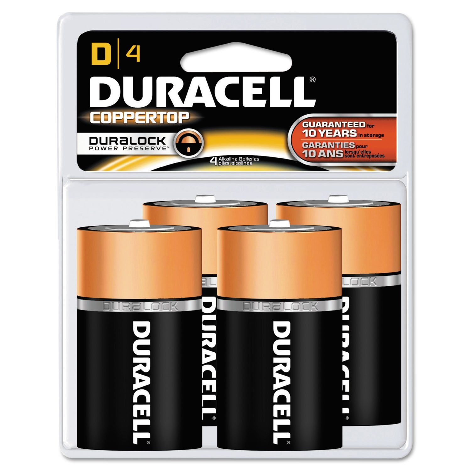 BATTERY DUR D 4PK MN1300R4Z