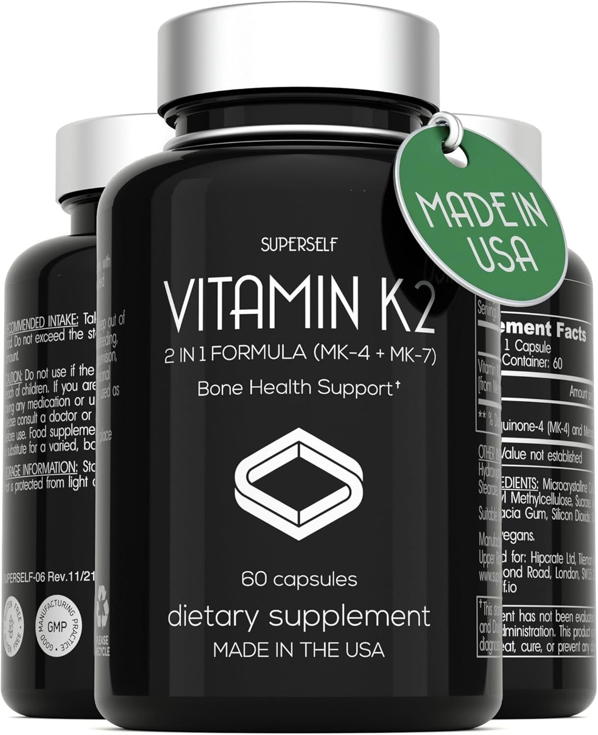 VITAMIN K2 TB 100MCG-40MG 100