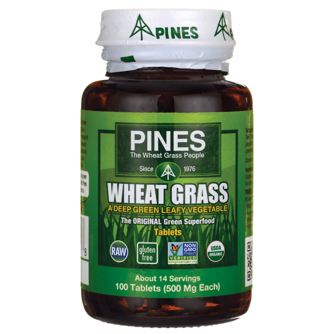 PINES INTERNATIONAL WHEAT GRASS 500MG TAB,OG2