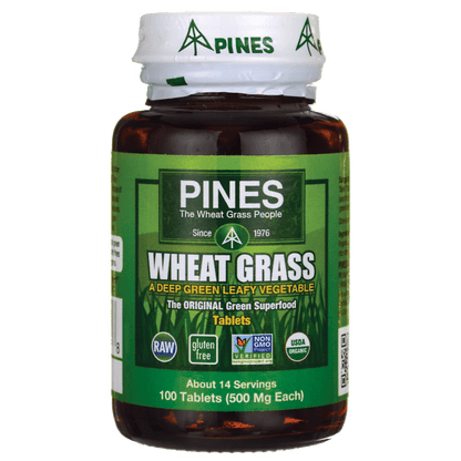 PINES INTERNATIONAL WHEAT GRASS 500MG TAB,OG2
