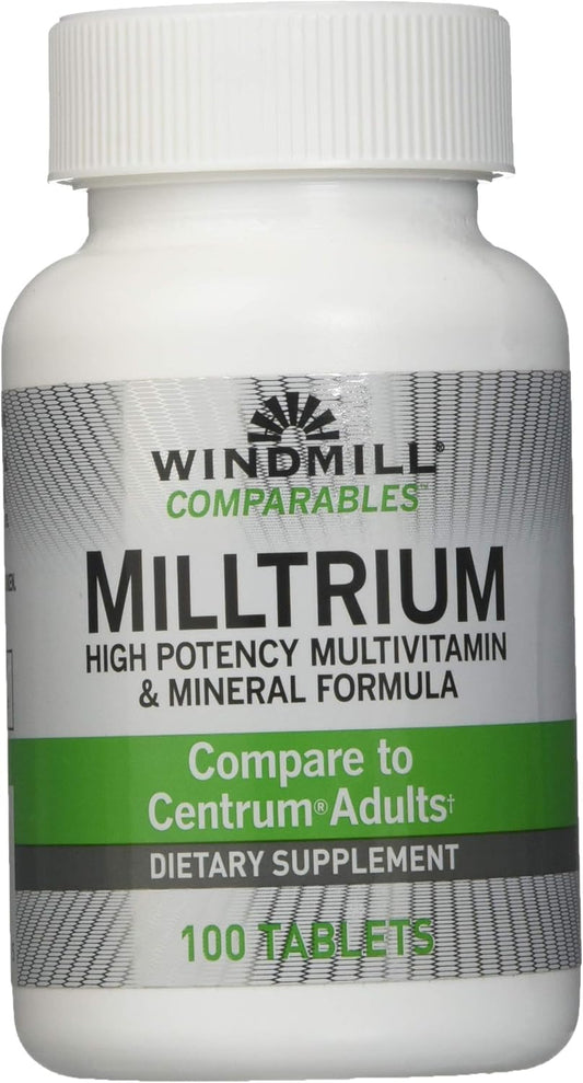 MILLTRIUM MULTIVIT MINRL TAB 100CT WNDML
