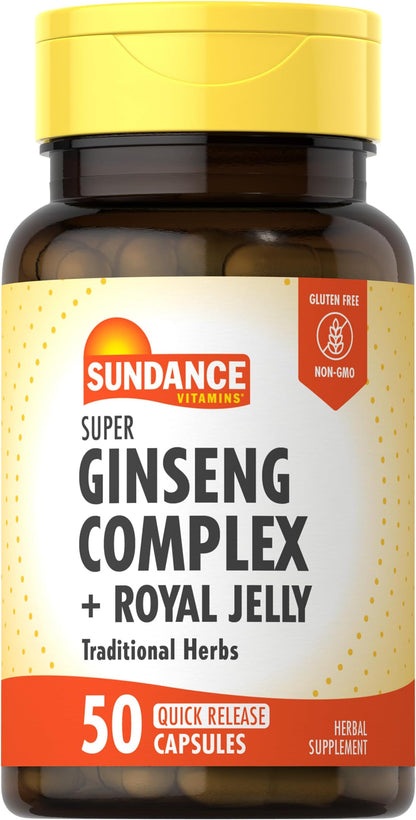 GINSENG COMPLEX CAP 60CT NAT TRU