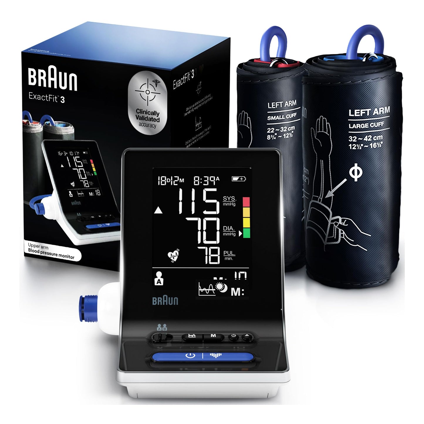 BLOOD PRSSR MON EQ BRAUN EXCTFT3