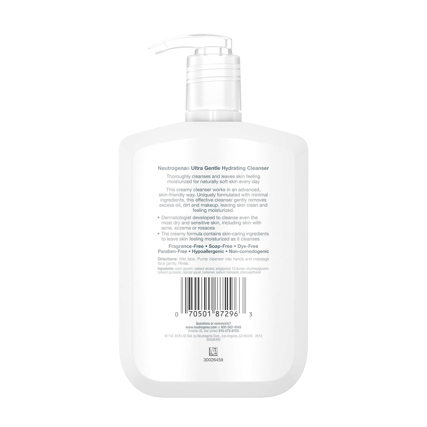 NEUT ULTRA GENTLE H/CLN LQ 12OZ