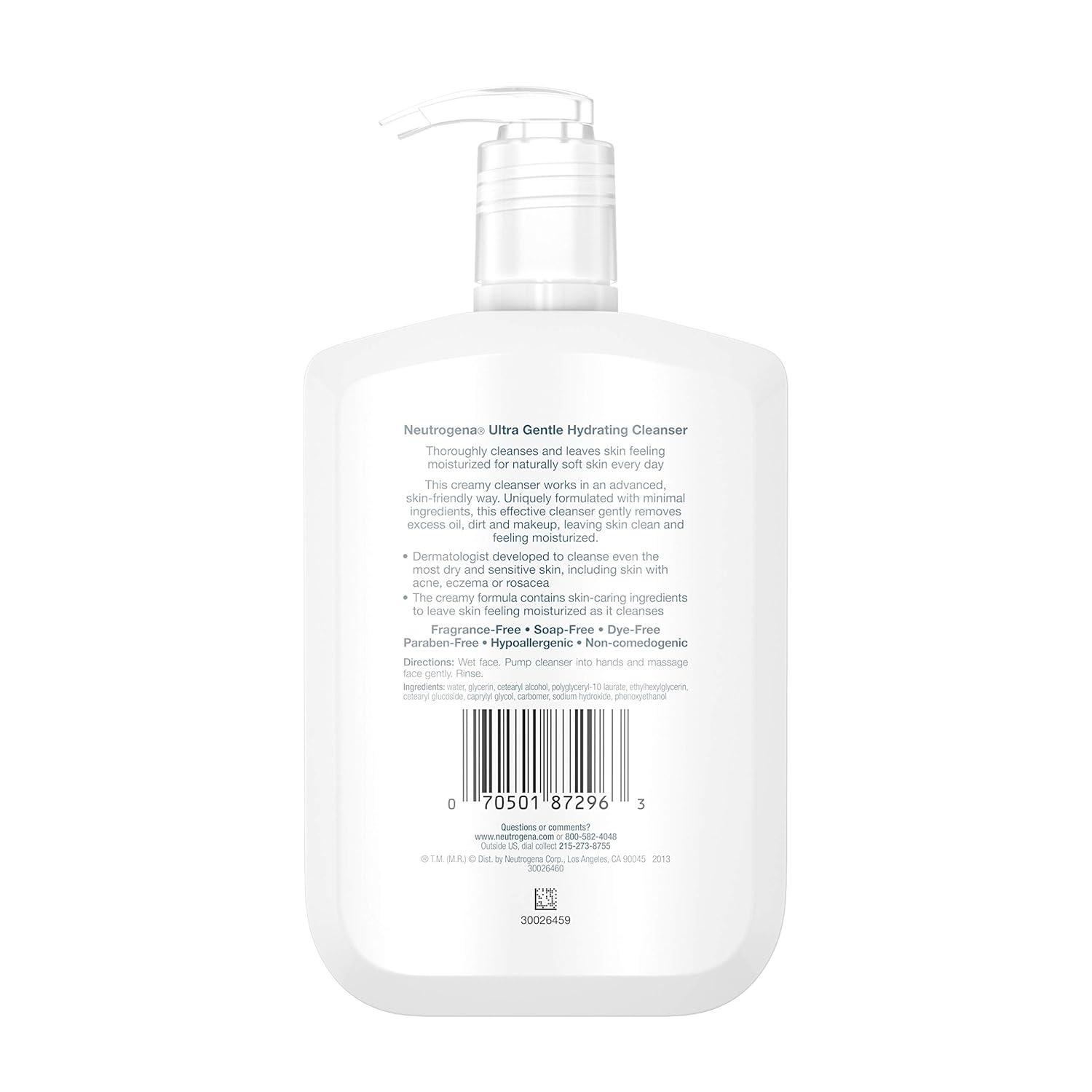 NEUT ULTRA GENTLE H/CLN LQ 12OZ