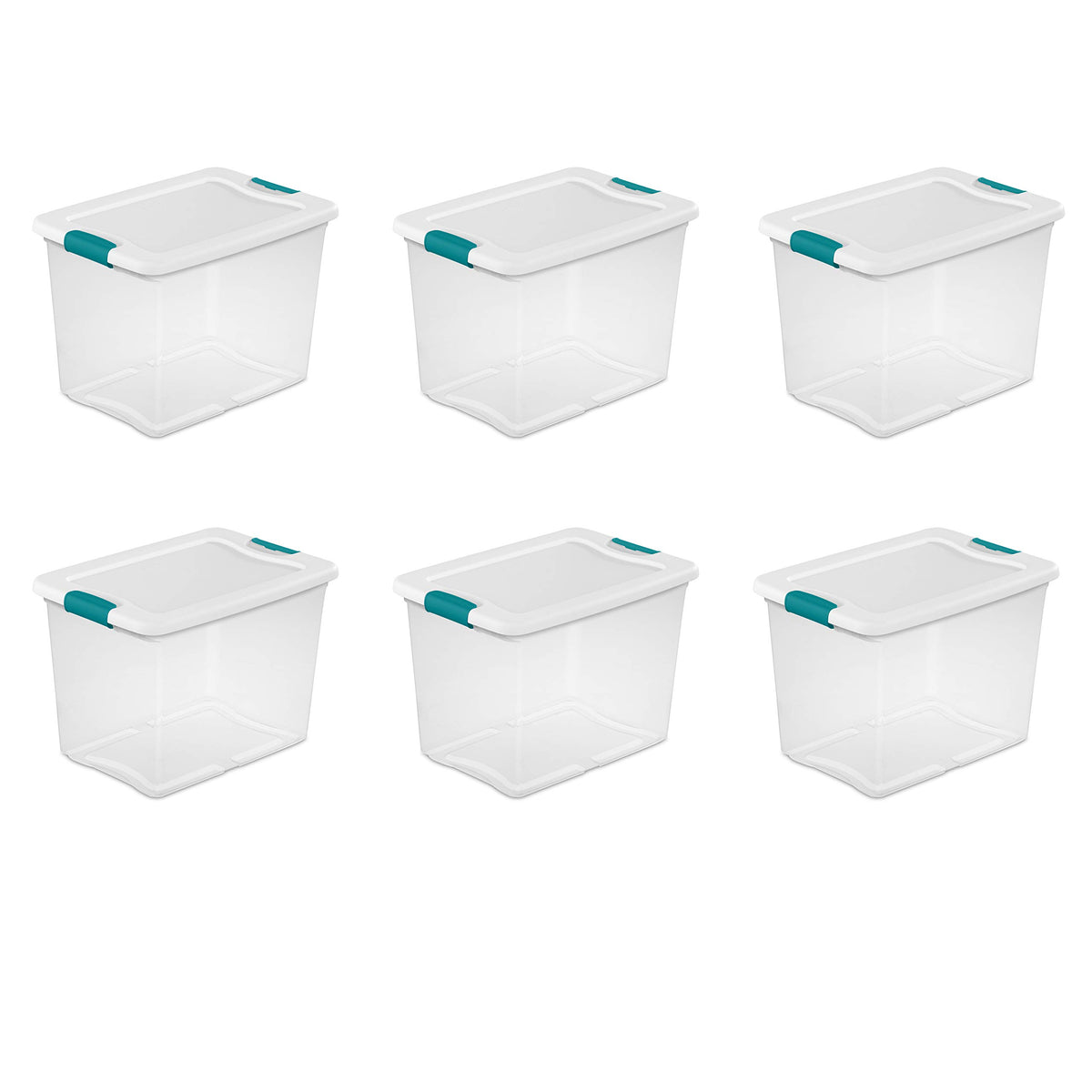 Sterilite 25 Quart Latching Box - Clear