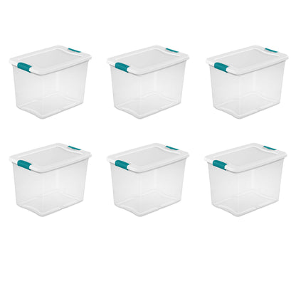 Sterilite 25 Quart Latching Box - Clear