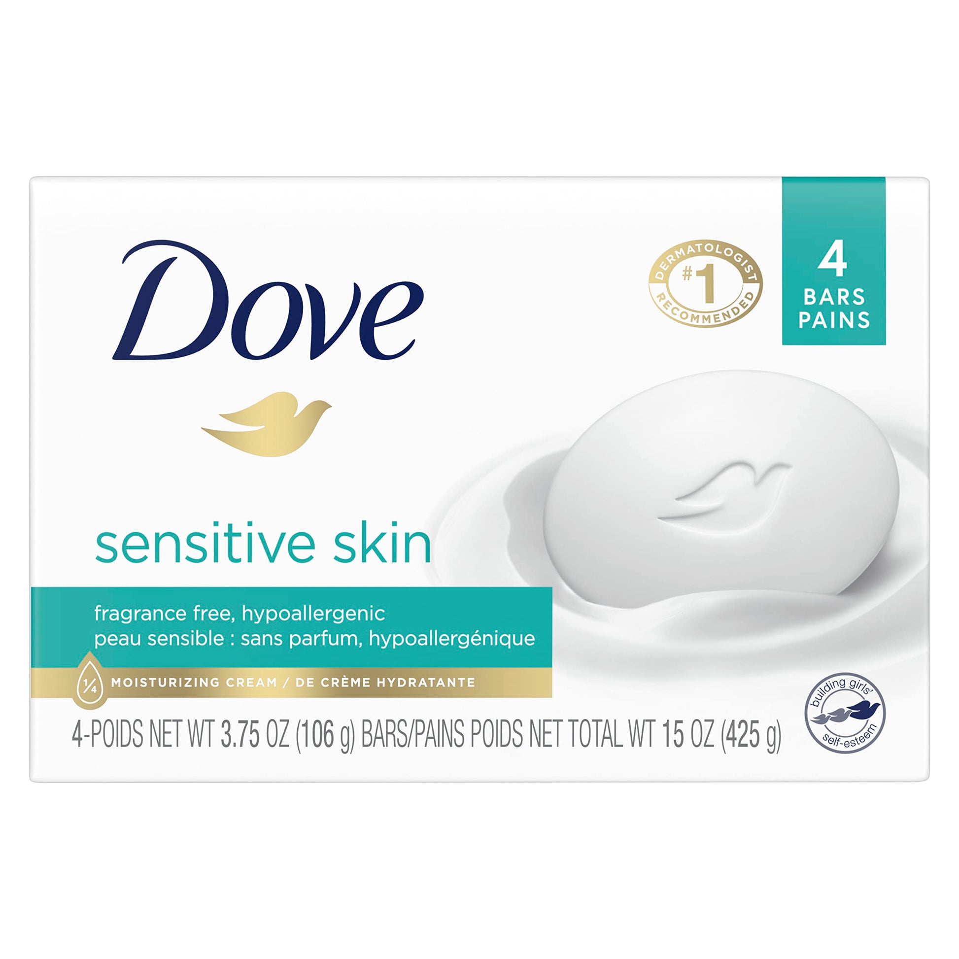 DOVE BAR SOAP WHITE 3.17OZ