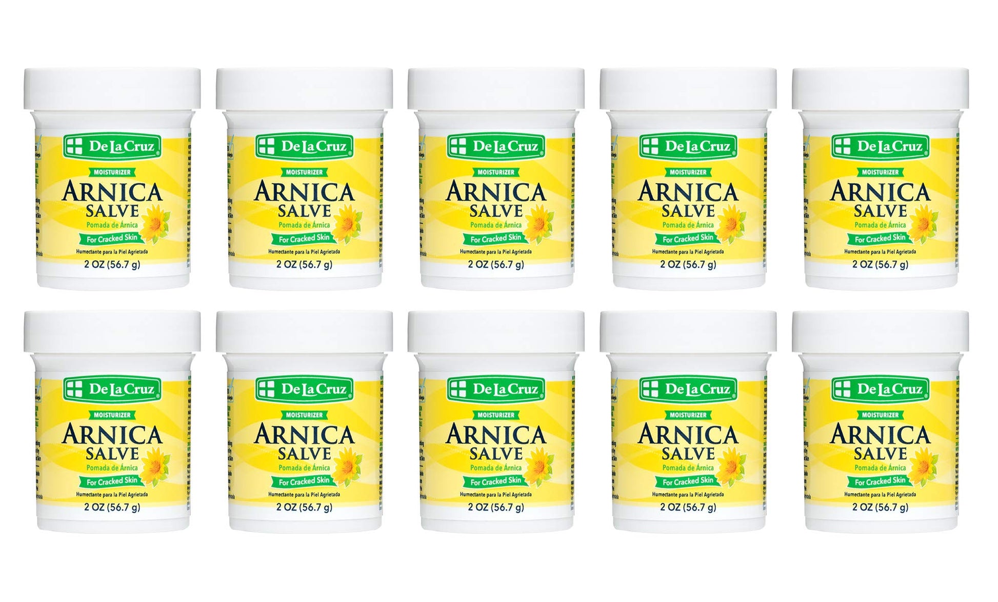 De La Cruz Arnica Salve for Cracked Skin, 2 oz