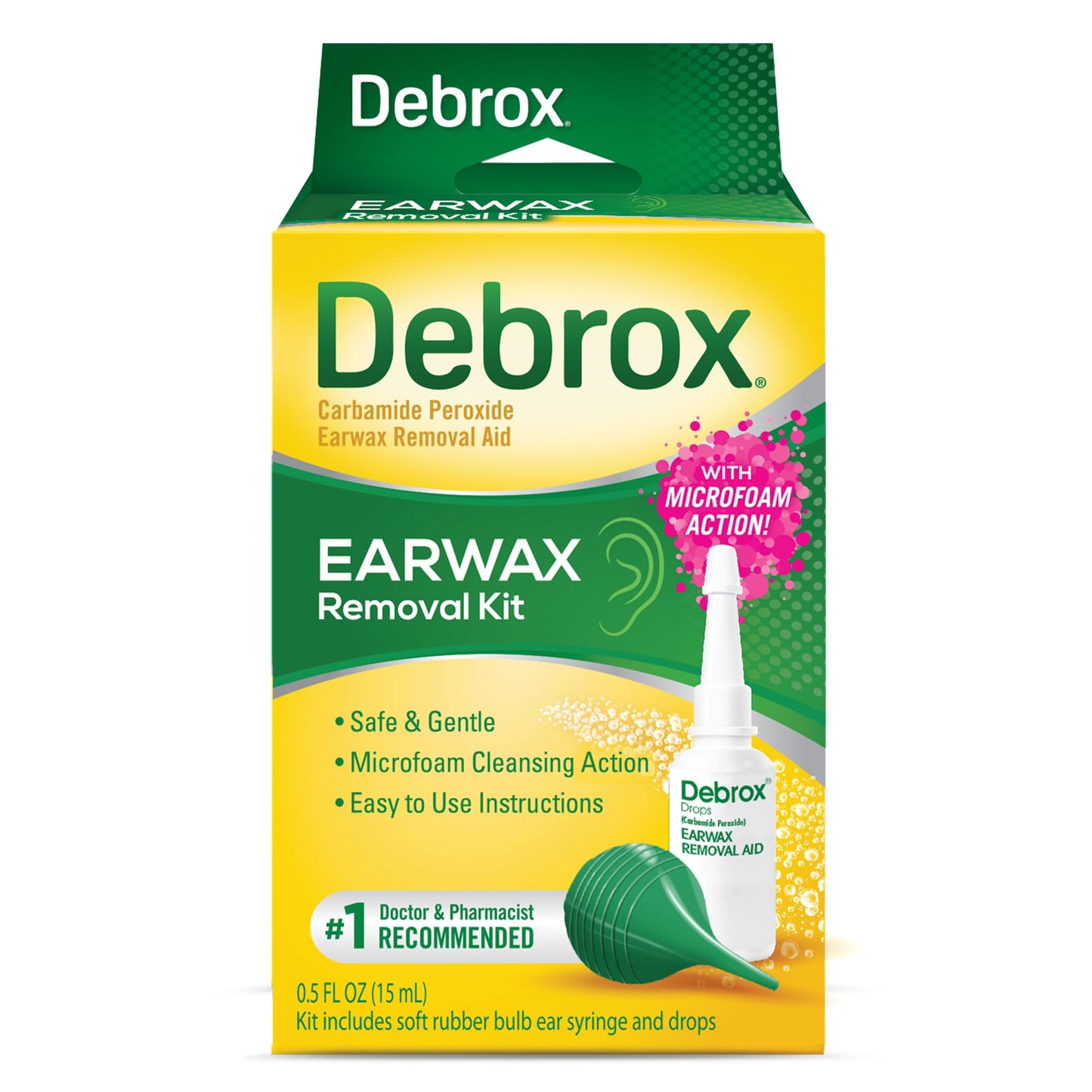 DEBROX EAR WAX REMOVAL KIT 0.5 OZ