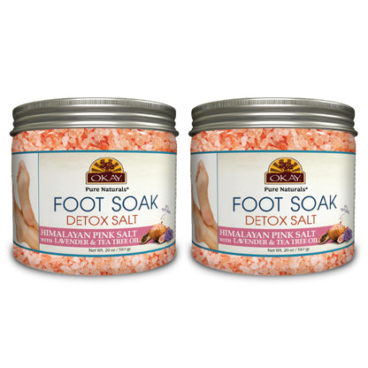 OKAY BODY/FOOT DETOX SOAK  20OZ