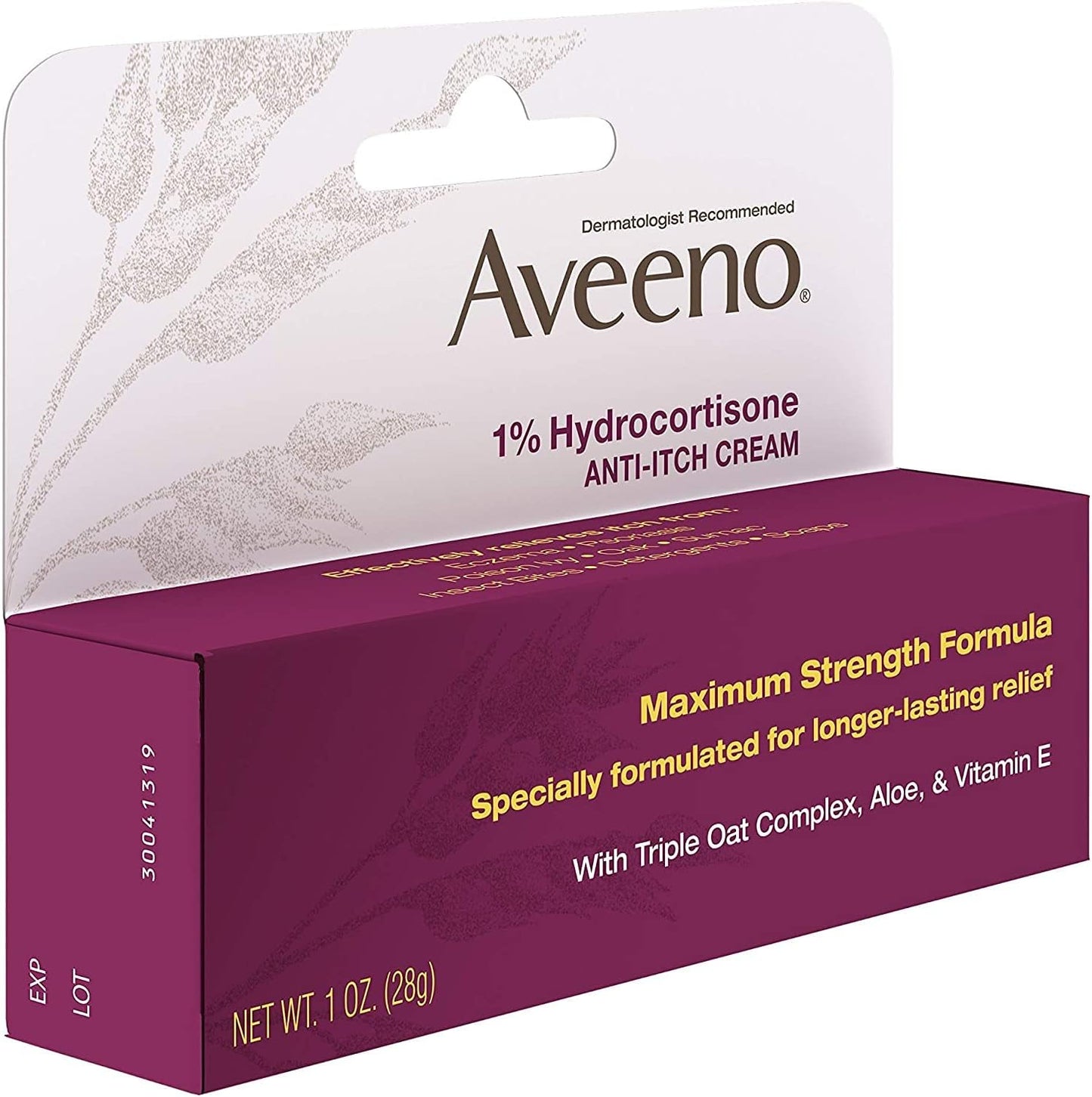 AVEENO CREAM ANTI ITCH 1% HYDROCORT 1OZ