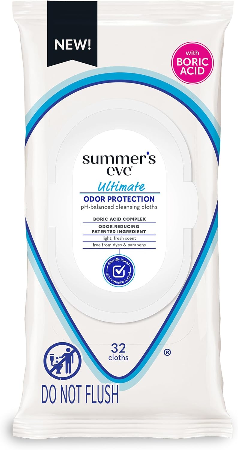 SUMMERS EVE ULTIMATE BORIC ACID WPE 12CT