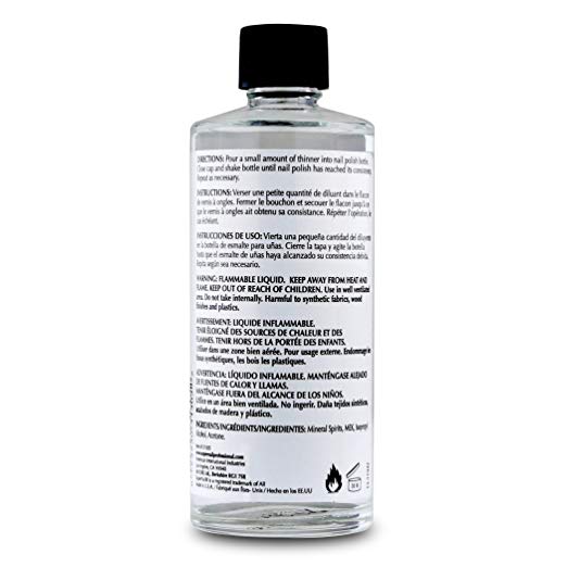 Super Nail Polish Thinner 4oz .