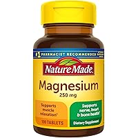 MAGNESIUM OXIDE 250MG TAB 100CT NAT MADE