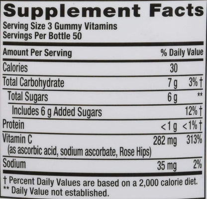 VITAFUSION POWER C CW 500MG 92