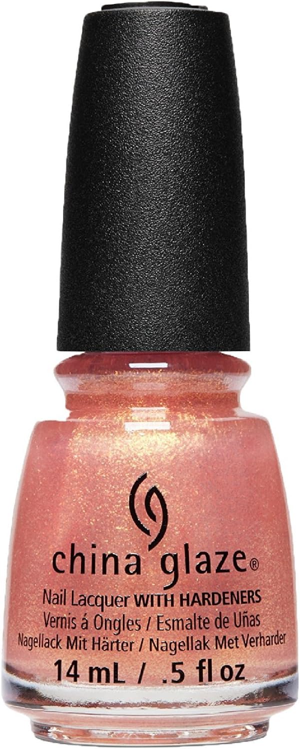 china glaze Nail Lacquer, Glossy Finish - Sun-Set the Mood