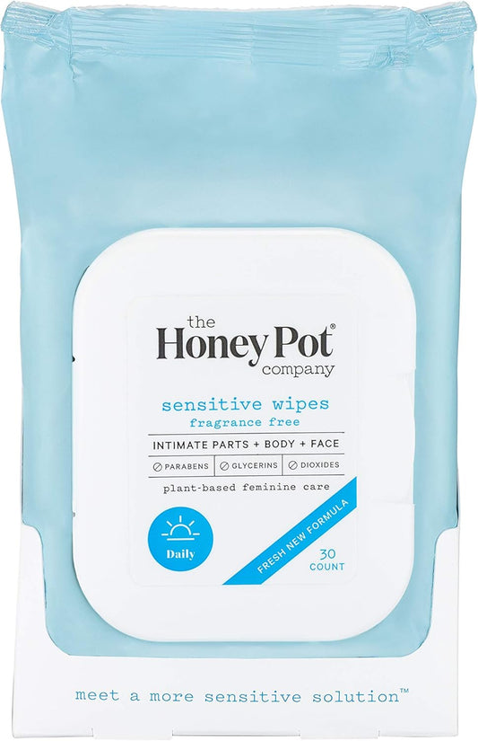 THE HONEY POT WIPES,INTIMT,CUCUMBER ALO