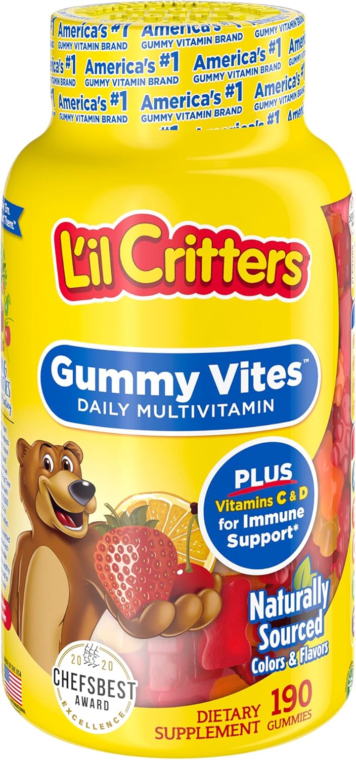 LIL CRITTERS CHILD MULTIVIT GUMMY 70CT
