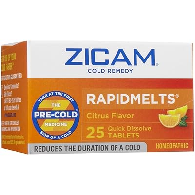 ZICAM RAPIDMELT CITRUS 25CT