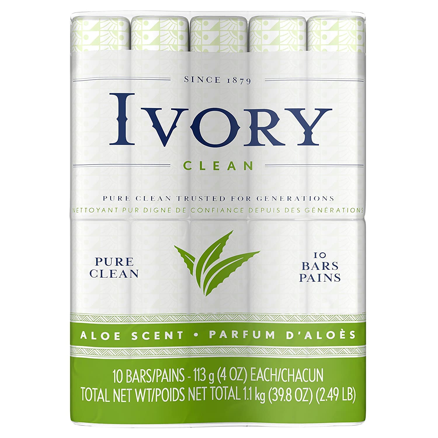 IVORY SOAP BR 3X3.1OZ ALOE