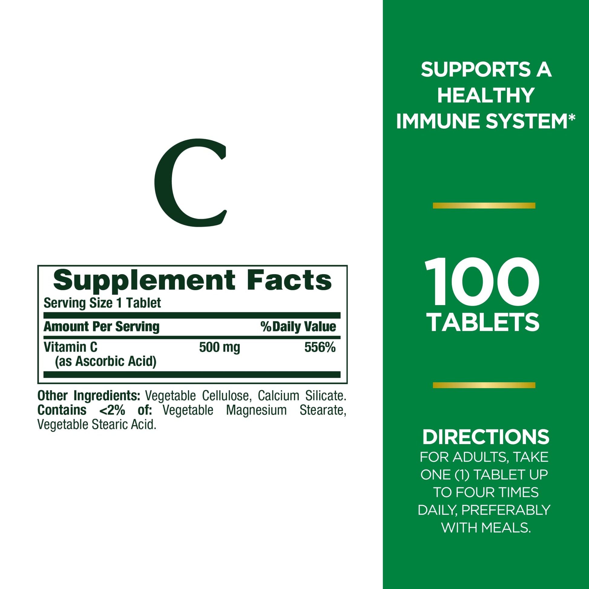 VIT C 250MG GMY 80CT NAT BOUNTY