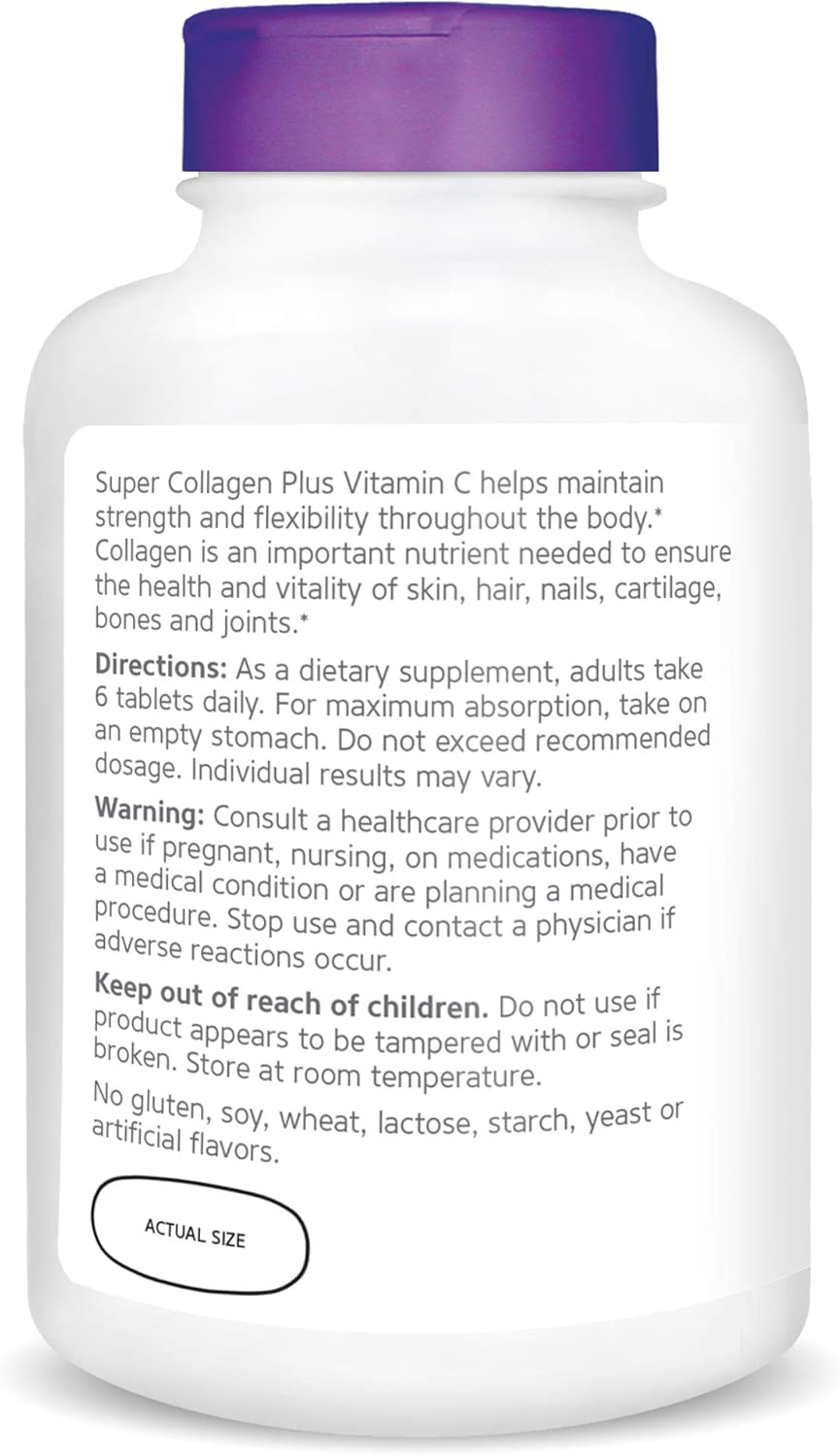 SUPER COLLAGEN+ C TAB 180CT 21ST CENT