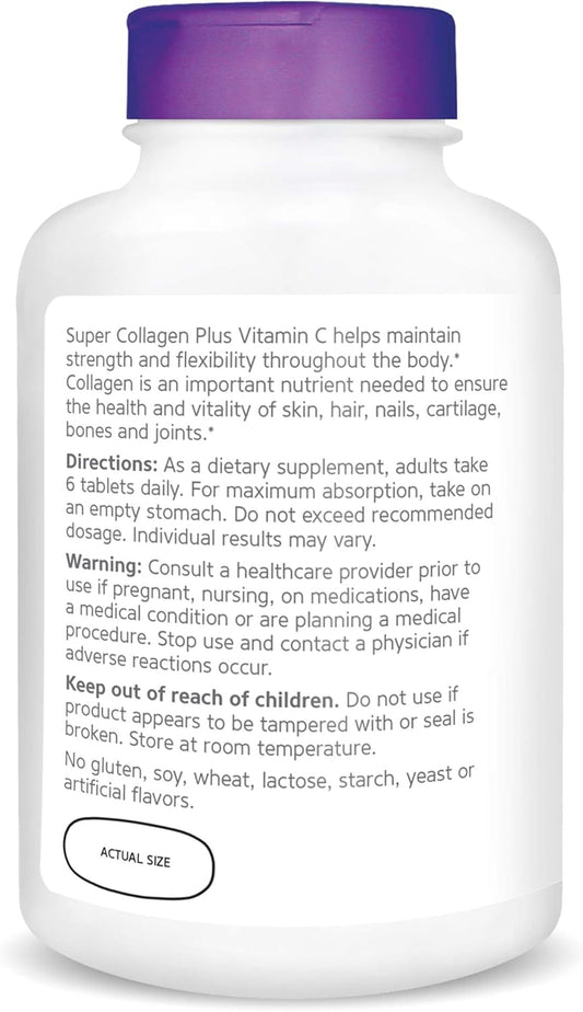 SUPER COLLAGEN+ C TAB 180CT 21ST CENT