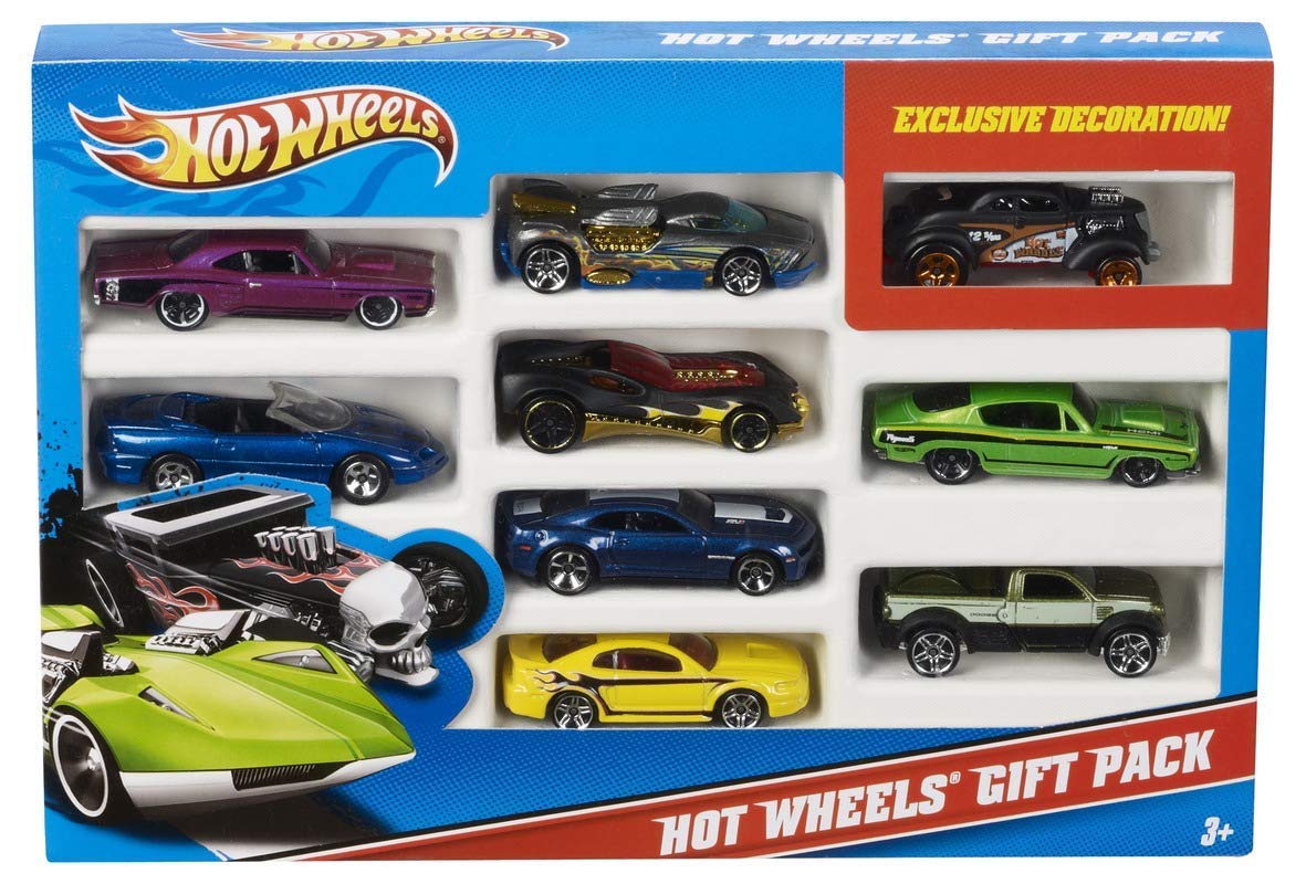 Hot Wheels Diecast 9 Car Gift Pack