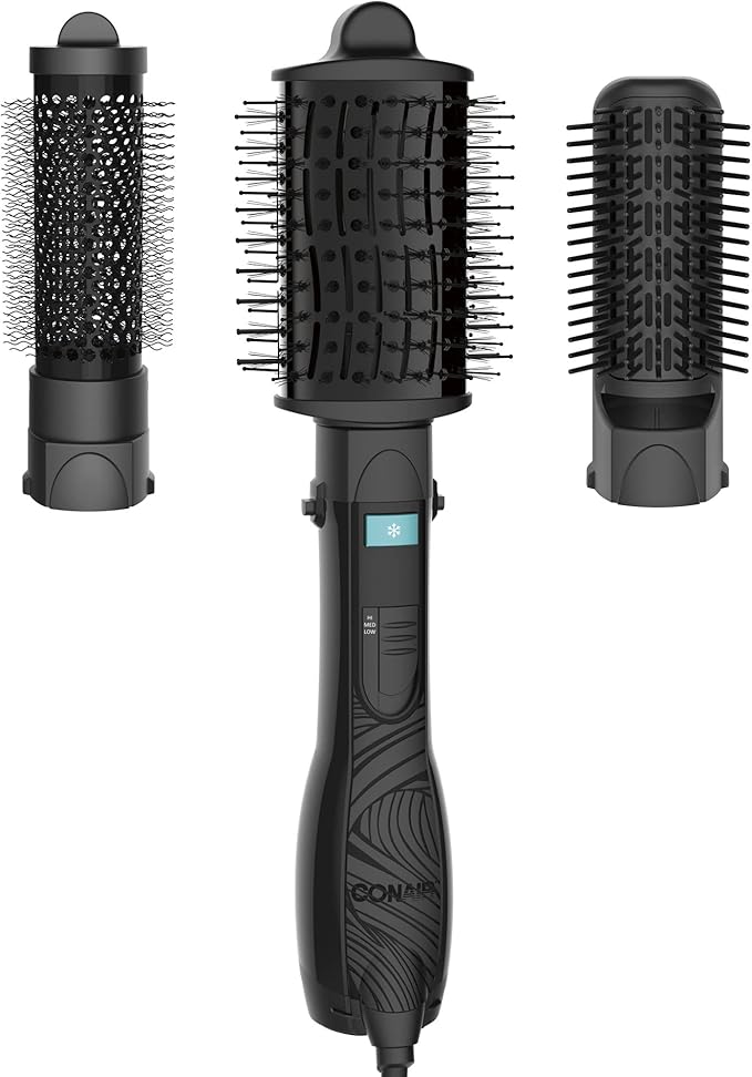 CONAIR Curl Collective 2 -in-1 Edge Brush