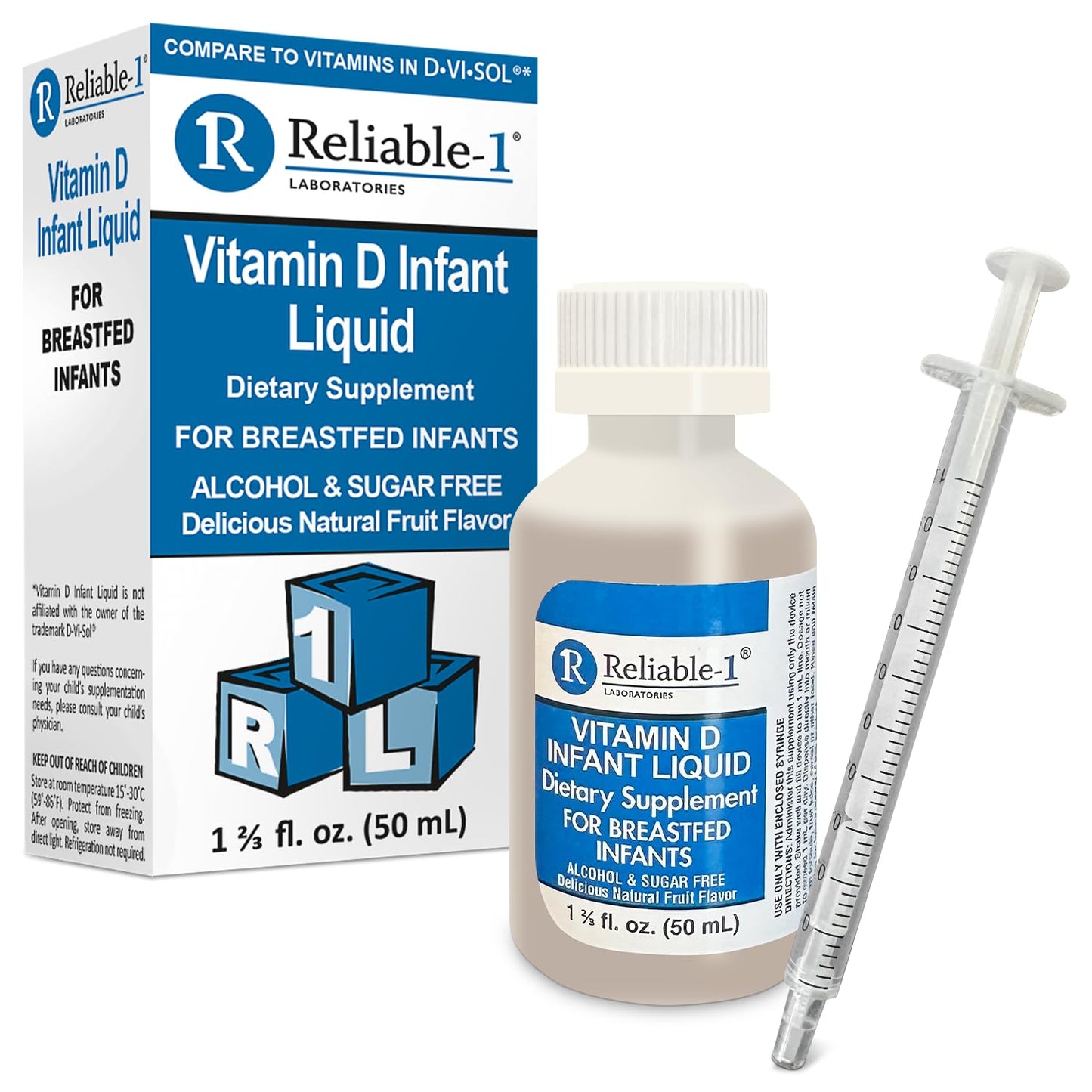 VITAMIN D INFANT LQ 400U 50ML SF
