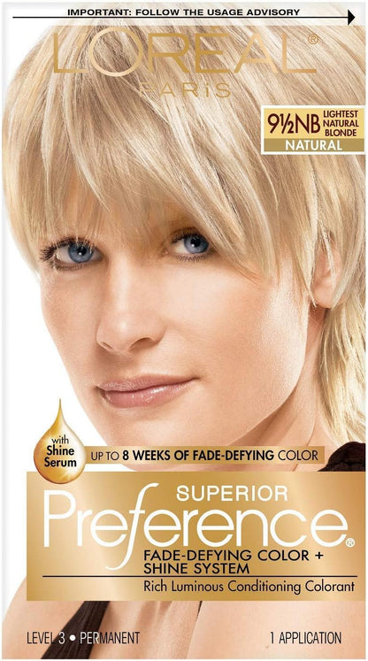 PREFERENCE 9.5NB LIGHTEST NATURAL BLOND