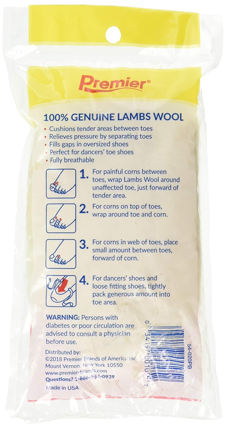 LDR 100% LAMBS WOOL PD 3/8OZ