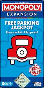 Hasbro Monopoly Board Game Expansion - Free Parking Jackpot