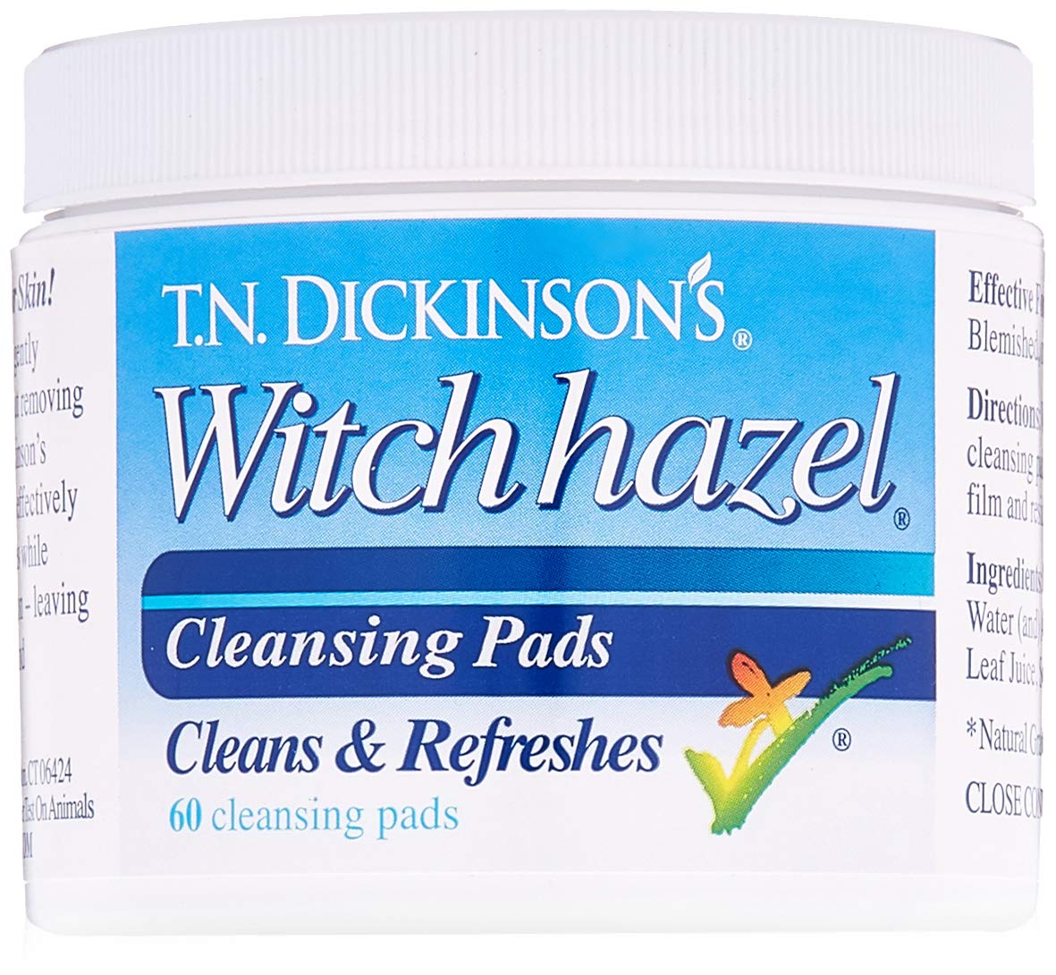WITCH HAZEL TOWELETTE 20CT DICKINSON