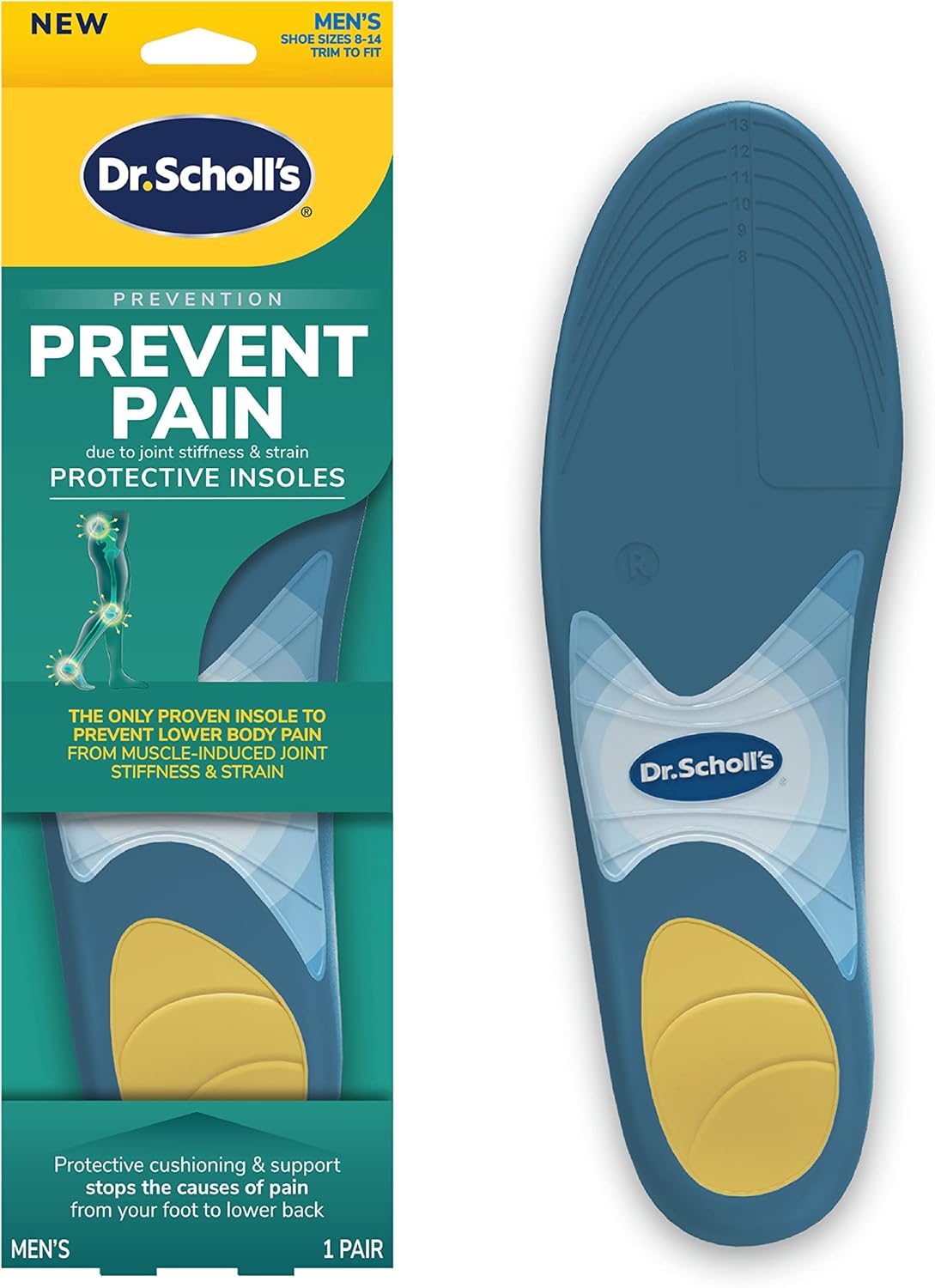Dr. Scholl's Prevent Pain Women's Shoe Insoles - Size 6-10