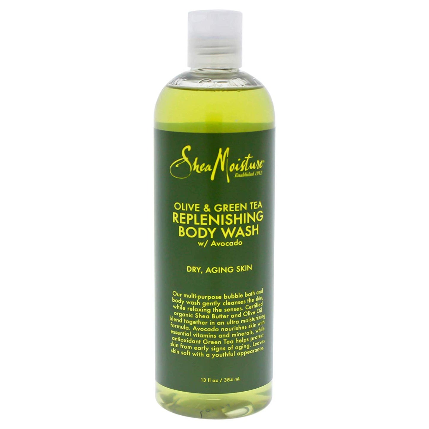 S/M OLIVE&GRN TEA BODY WASH#13Z
