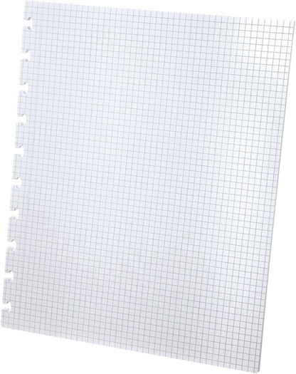 Ampad® Computation Book, Graph Ruled (4 x 4), Red Pressboard Covers, Ivory Paper, 76 Sheets