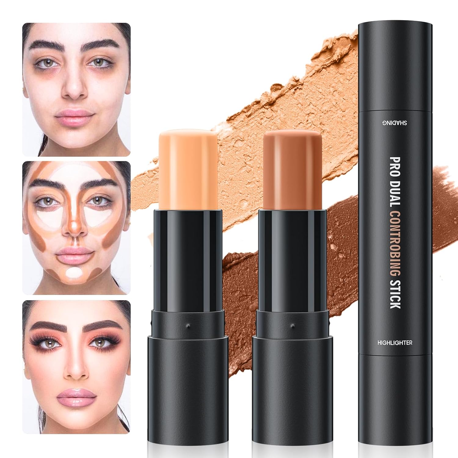 CONTOUR STICK DUAL END MED/DK