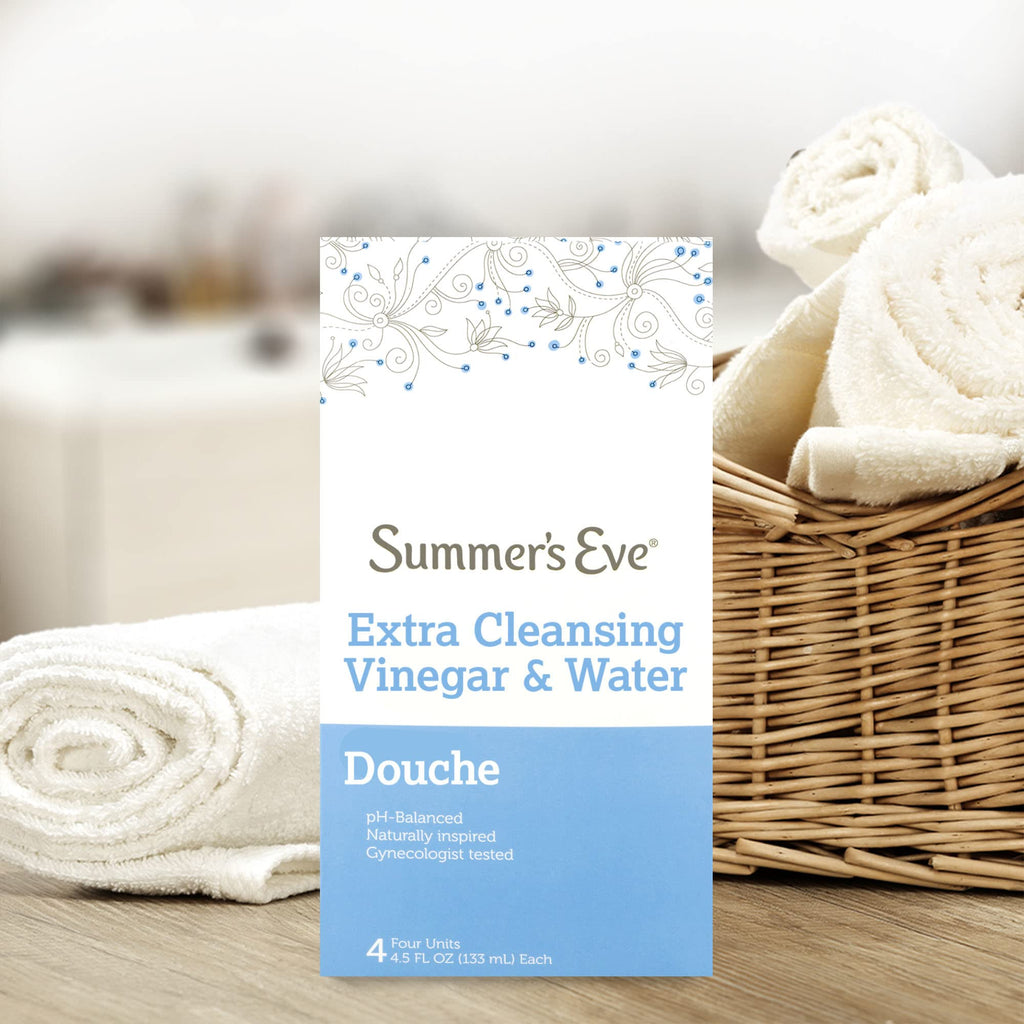 Summers Eve Douche Extra Cleansing Vinegar & Water 2 Ct