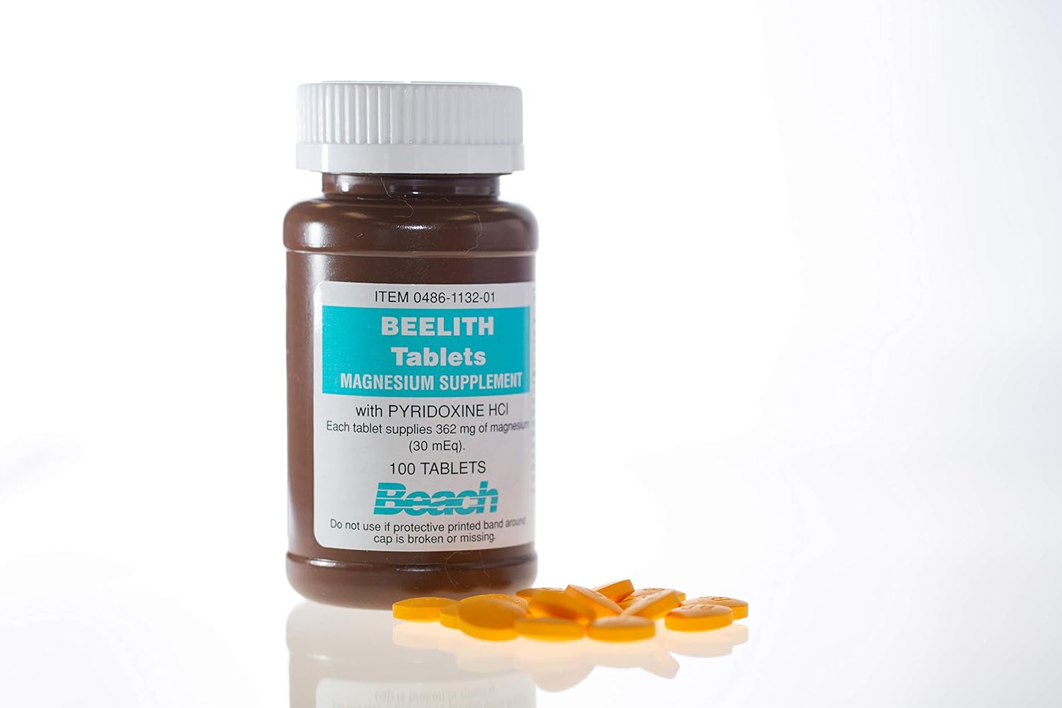 BEELITH MAGNESIUM OXIDE TABLET 100CT