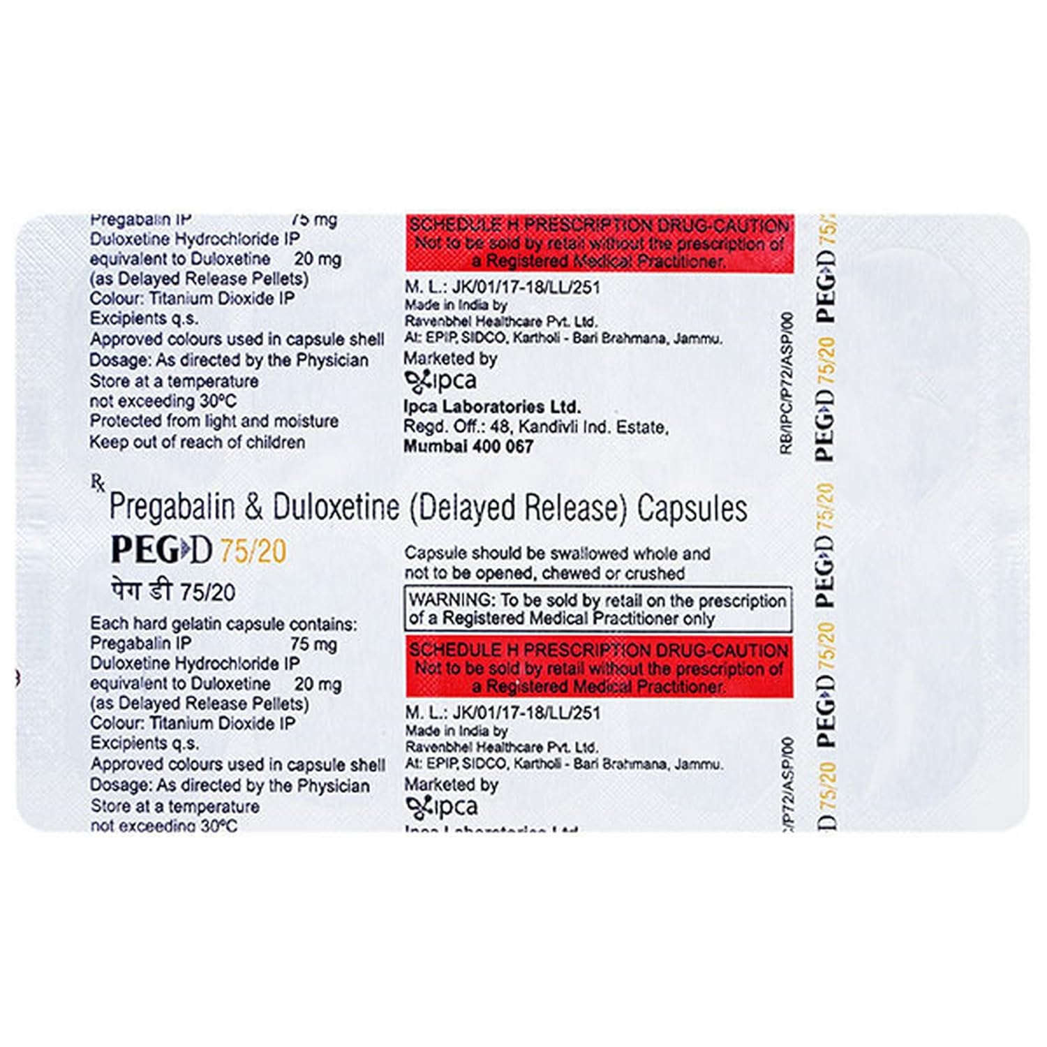 LDR PEG PK 17GM/DOSE 10