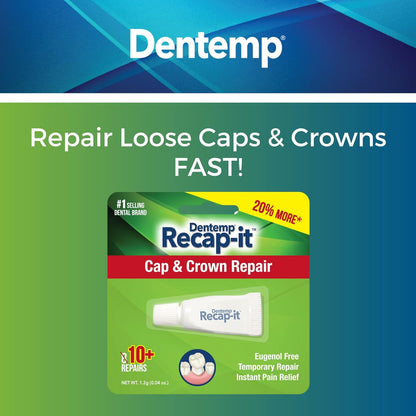 DENTEMP CUSTOM FILLER CAP FILLING 1CT