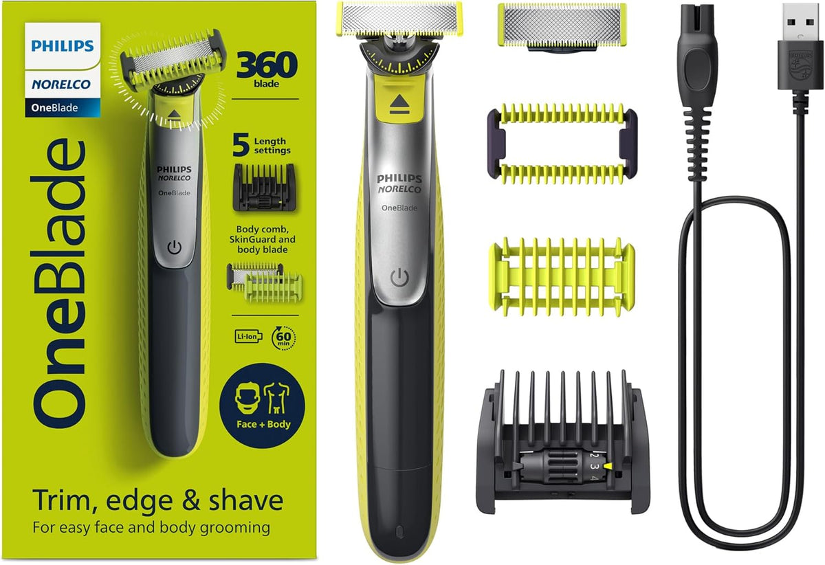 Philips Norelco Trimmer One Blade 360 Qp2724/70
