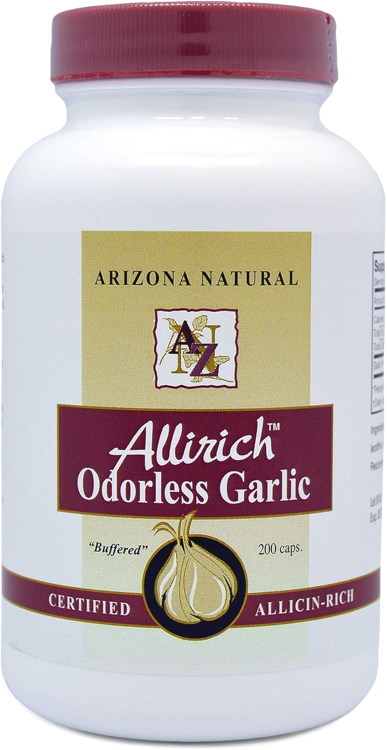 ARIZONA NATURAL GARLIC TIME,T/R,1800MG