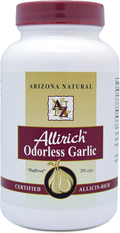 ARIZONA NATURAL GARLIC TIME,T/R,1800MG