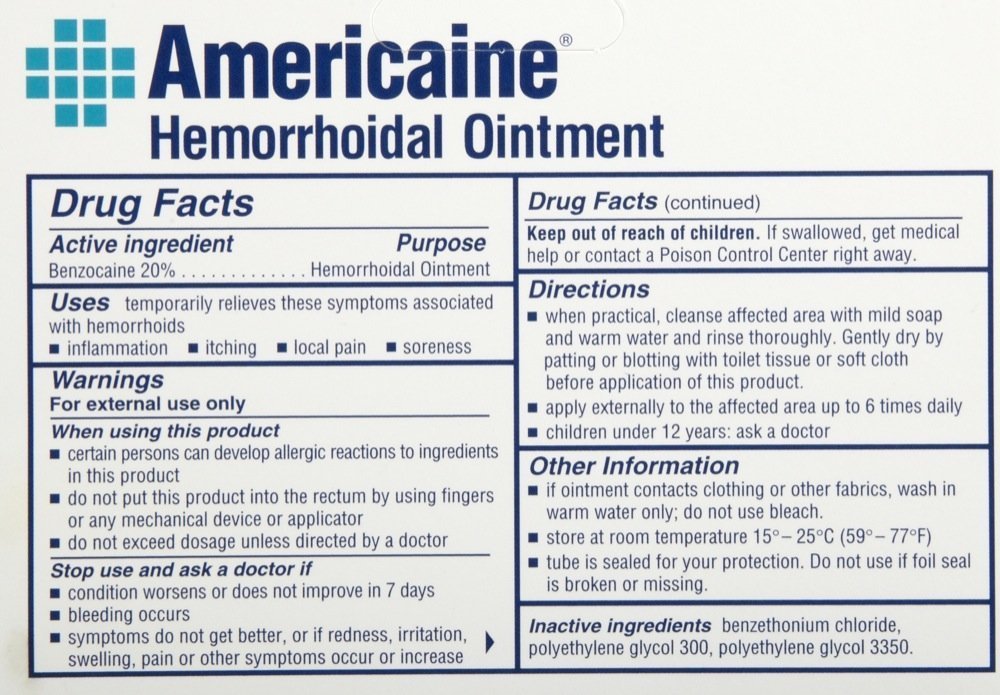 AMERICAINE HMRD OI 20% 28GM